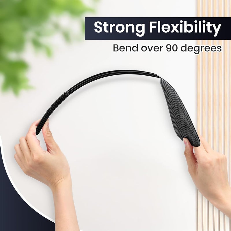 TrueYee 6-Pack Heavy Duty Long Handle Fly Swatter, Fly Swatter for Indoors, Black - Image 4